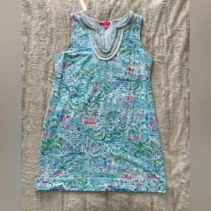 Lilly Pulitzer Harper Shift dress size XL in what a lovely place